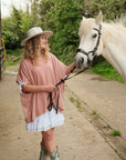 Oversized Tunic Top - Pink