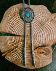 Western Turquoise Concho Bolo Tie