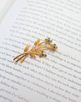 Blue Wildflowers Hat Pin