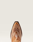 Stitch detailing women's cowboy boots