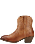 Ariat Cowboy Boots - Darlin Western Boots - Burnt Sugar brown colour - Side