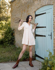women's cowboy boots in brown