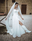 White Wedding Boots
