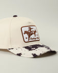 Cowboys Club Cow Print Cap
