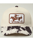 Cowboys Club Cow Print Cap