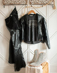 Ariat Dallas Boots Stitch Cropped Tee