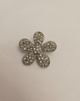 Daisy Rhinestone Hat Pin Brooch