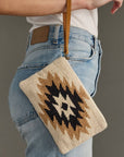 Aztec Wristlet Clutch Purse