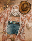 Sunset Straw Cowboy Hat by Stars & Stripes
