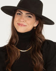 black cowboy hat for women