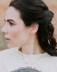 Gold Howdy Necklace