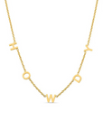 Gold Howdy Necklace