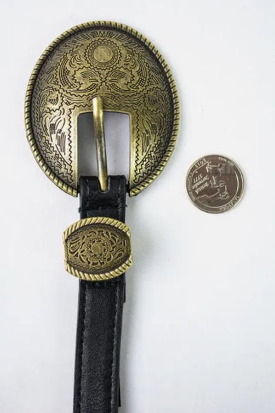 Retro outlet belt buckles