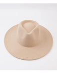 Wide Brim Hat Vegan Felt - Dune