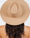 Brown women's cowboy hat
