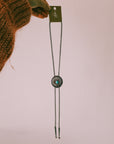 Western Turquoise Concho Bolo Tie