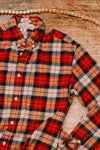 Pre-Loved Unisex H&M Cotton Plaid Flannel Shirt - Medium (UK12)