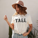 Y'all graphic t-shirt