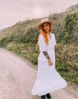 Wide Brim Hat Vegan Felt - Dune