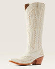 Ariat Casanova X Toe Cowboy Boots In White