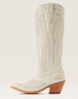 Ariat Casanova X Toe Cowboy Boots In White