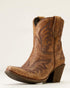 Front view of the Ariat Chandler Ankle Cowboy Boot
