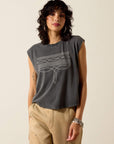 Ariat Dallas Boots Stitch Cropped Tee
