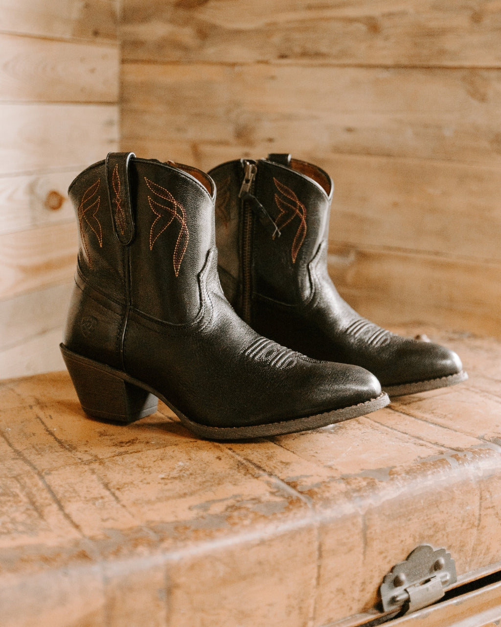 Ariat Black Darlin Cowboy Boot - Main Image