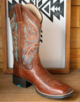 Ariat Round Up Back Zip Cowboy Boots