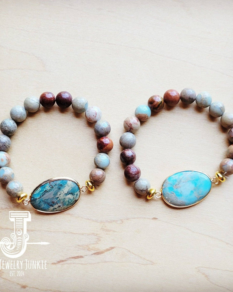 Aqua Terra Beaded Bracelet