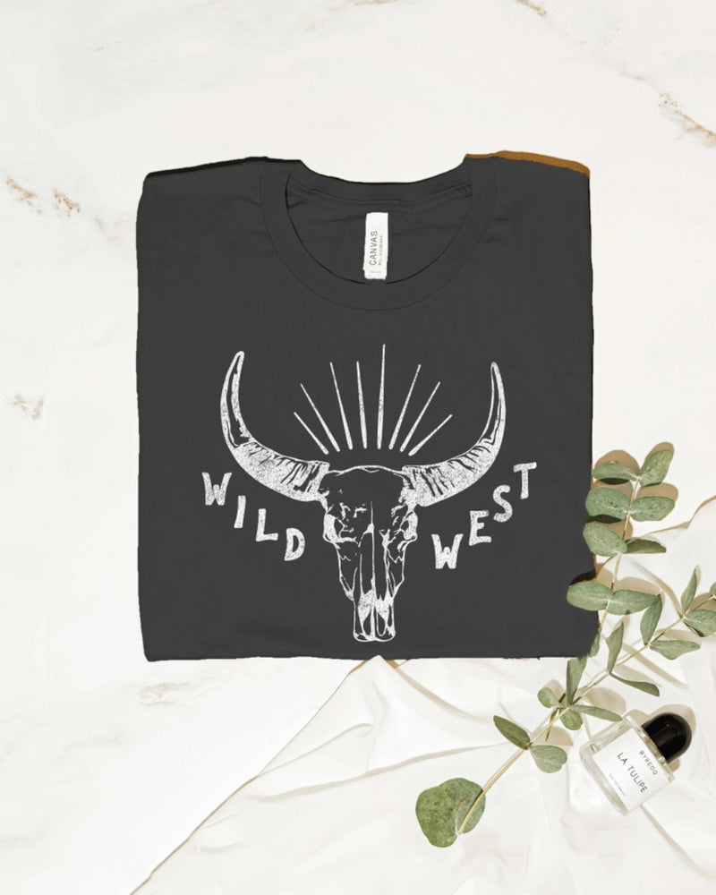 "Wild West" Longhorn Unisex T-Shirt