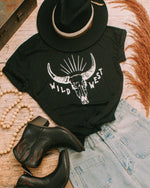 "Wild West" Longhorn Unisex T-Shirt