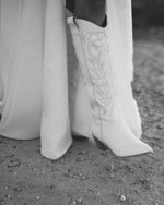 White Wedding Boots