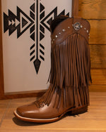 Thelma Fringe Cowboy Boots