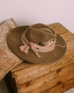 Desert Rose Brown Wool Fedora - Styled by Mel