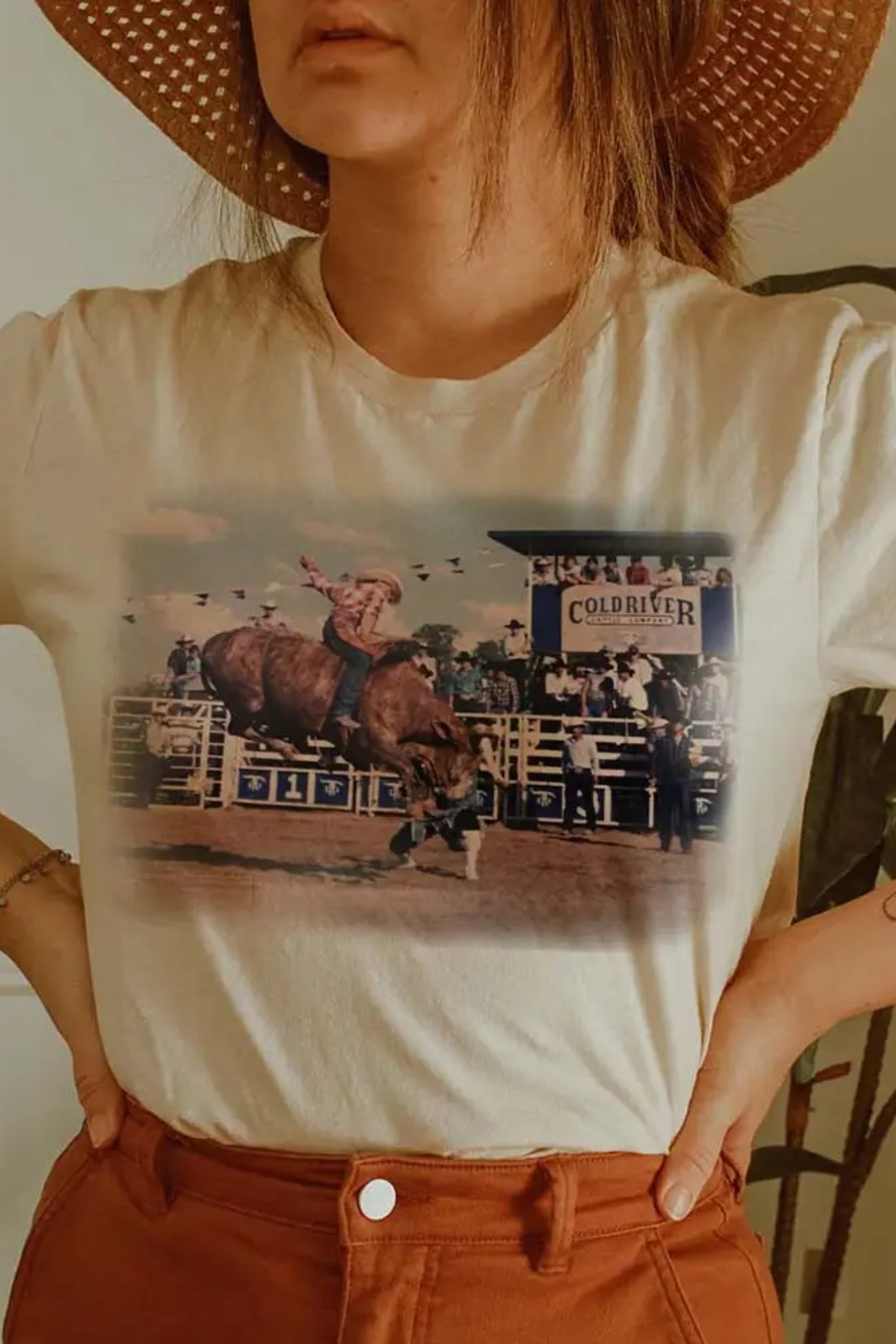 Bull Rider Tank Top The Bull Rider T-Shirt – Melbelle - Western x Boho