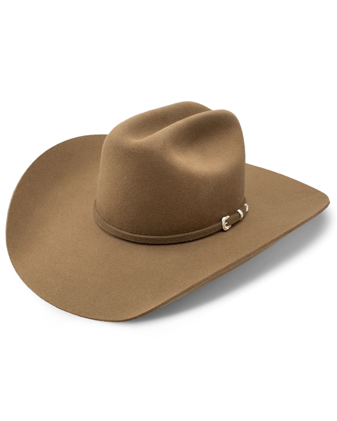 Charlie 1 Horse pecan wool felt cowgirl hat, side view