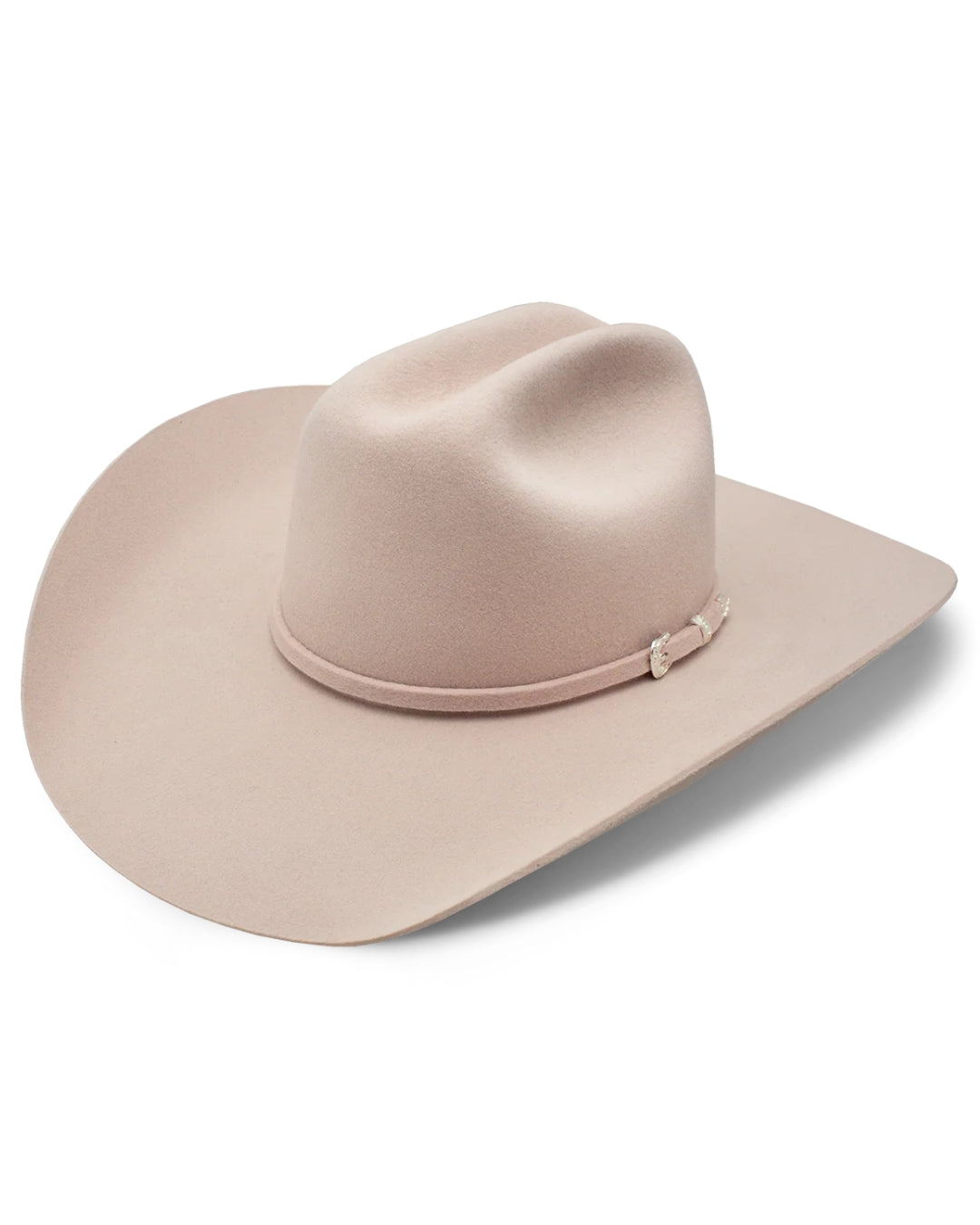 Charlie 1 Horse pink cowgirl hat, side view