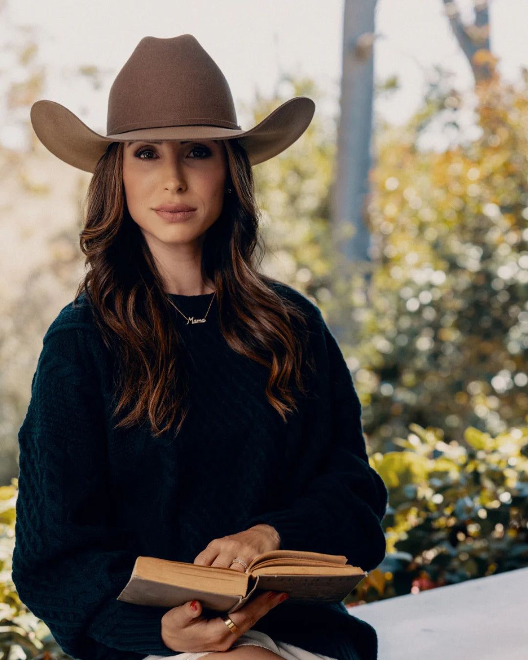 Charlie 1 Horse women's pecan cowgirl hat