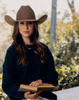 Charlie 1 Horse women's pecan cowgirl hat