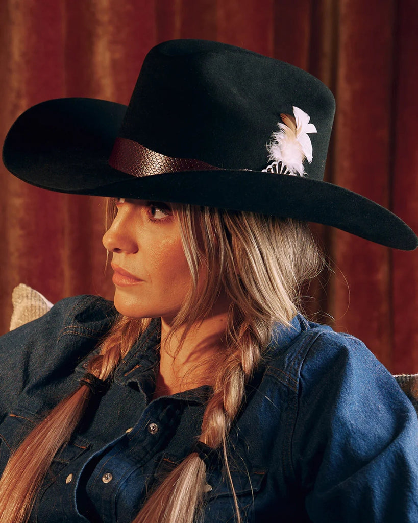 Charlie1Horse X Lainey Wilson Saddle Up Cowgirl Hat - Black - One Size Fits Most