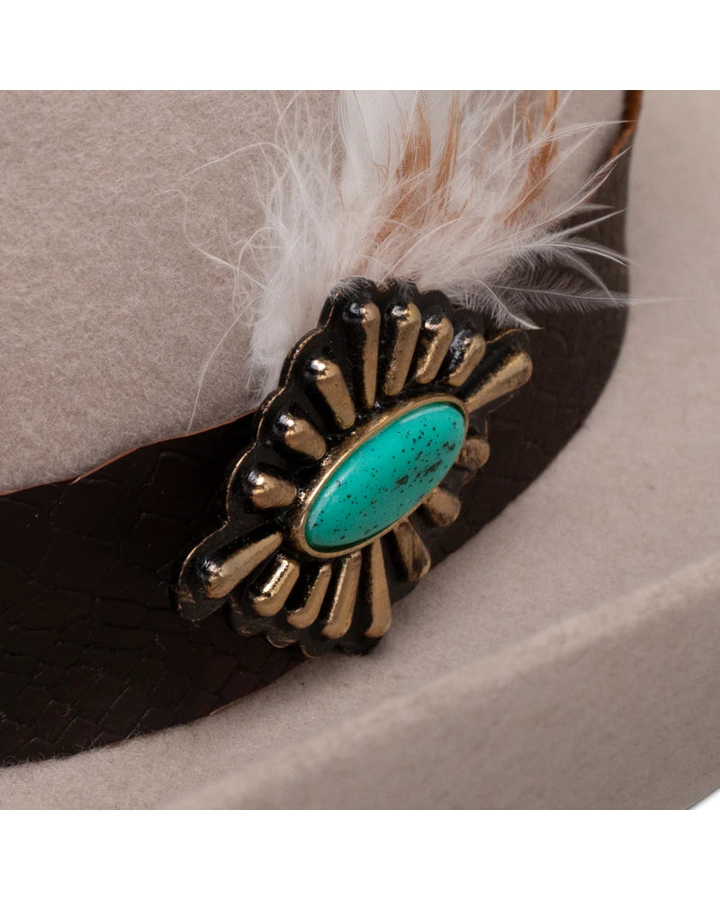 Lainey Wilson Saddle Up Cowboy Hat turquoise 