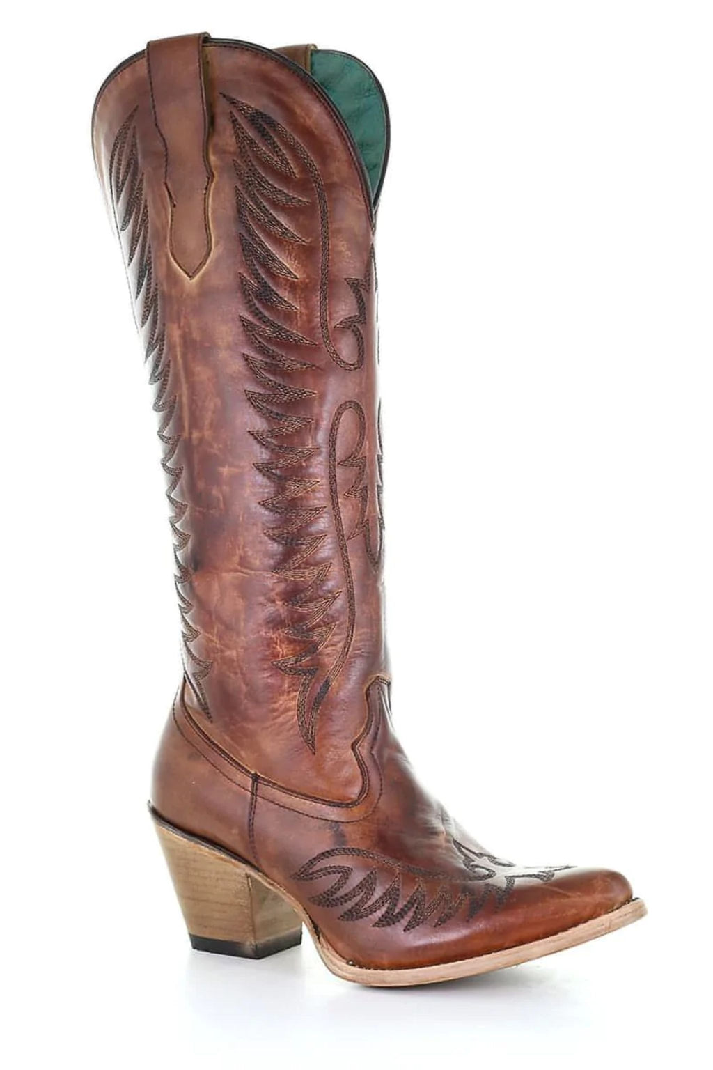 Cognac color cheap cowboy boots