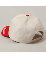 Back view of Howdy Cowboy Two-Toned Cap with two-tone colour and snapback detail