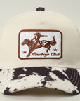 Cowboys Club Cow Print Cap