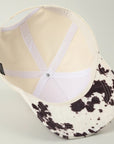 Cowboys Club Cow Print Cap