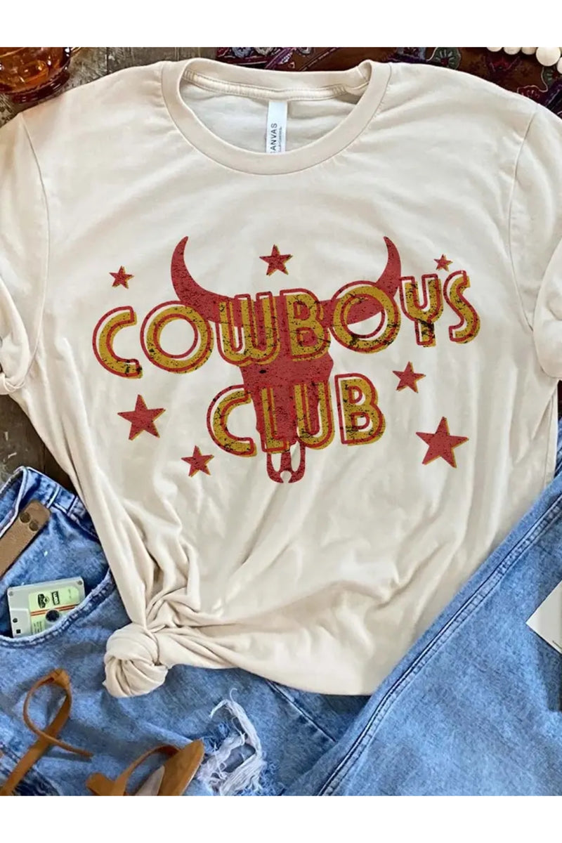 "Cowboys Club" T-Shirt