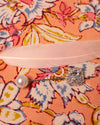 Clear Gem & Pearl Hat Pin