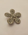Daisy Rhinestone Hat Pin Brooch