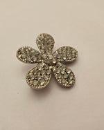 Daisy Rhinestone Hat Pin Brooch